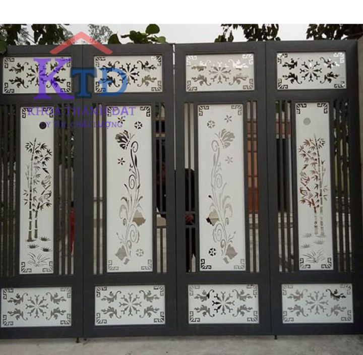 Mẫu cửa cổng CNC hiện đại