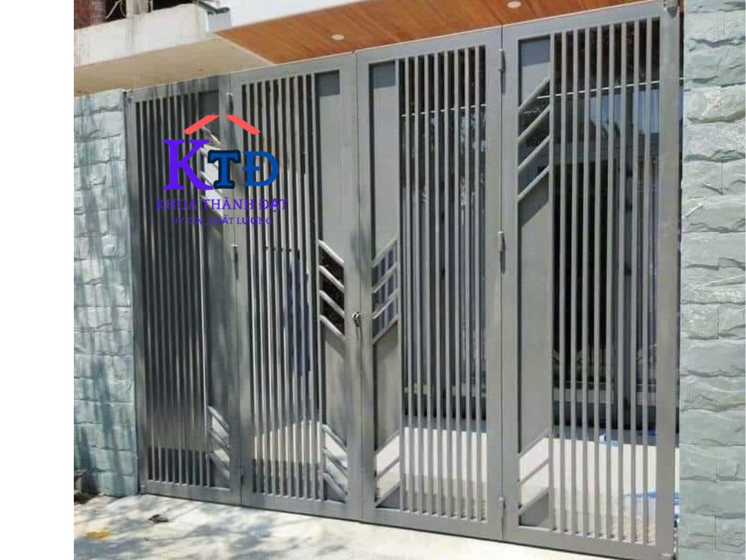 Thi công cửa cổng sắt nhà phố tại quận Phú Nhuận