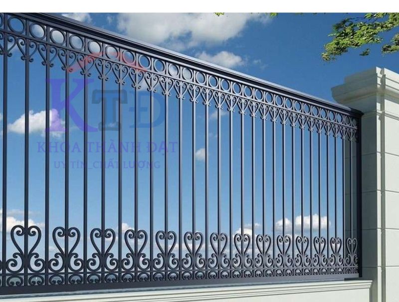 Hàng rào sắt đẹp tại Tân Hiệp