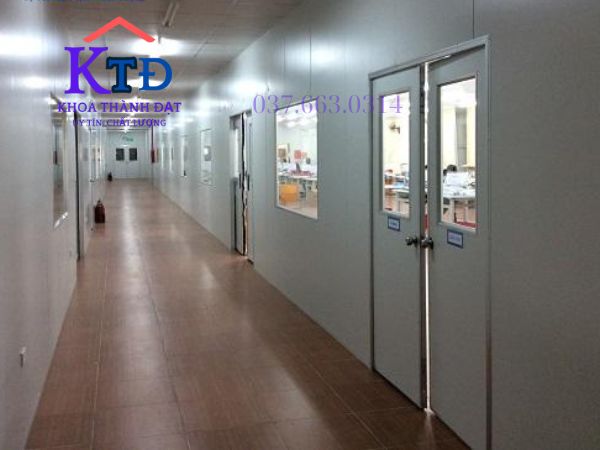 Thi công làm vách ngăn panel tại Tân Bình