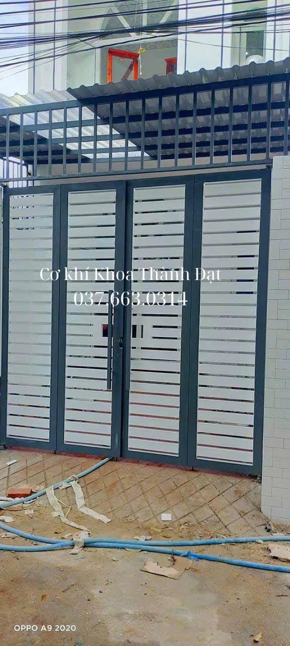 Gia công cửa cổng sắt đẹp tại Tân Hạnh
