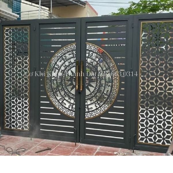 Thi công cửa sắt mỹ thuật tại quận Bình Thạnh