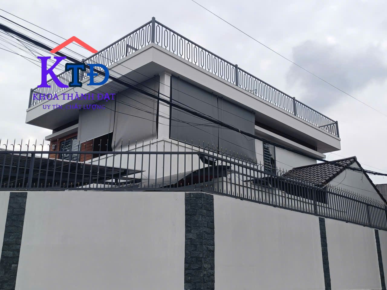 Thiết kế lắp đặt lan can giá rẻ tại Tân Uyên