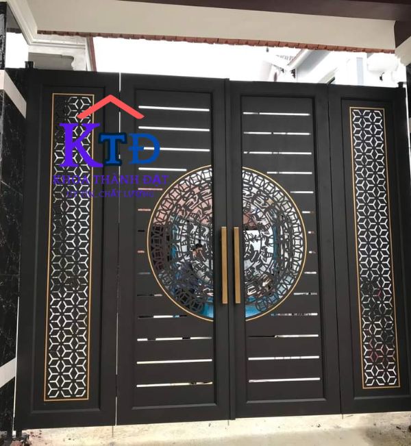 Thi công cửa sắt cnc nghệ thuật