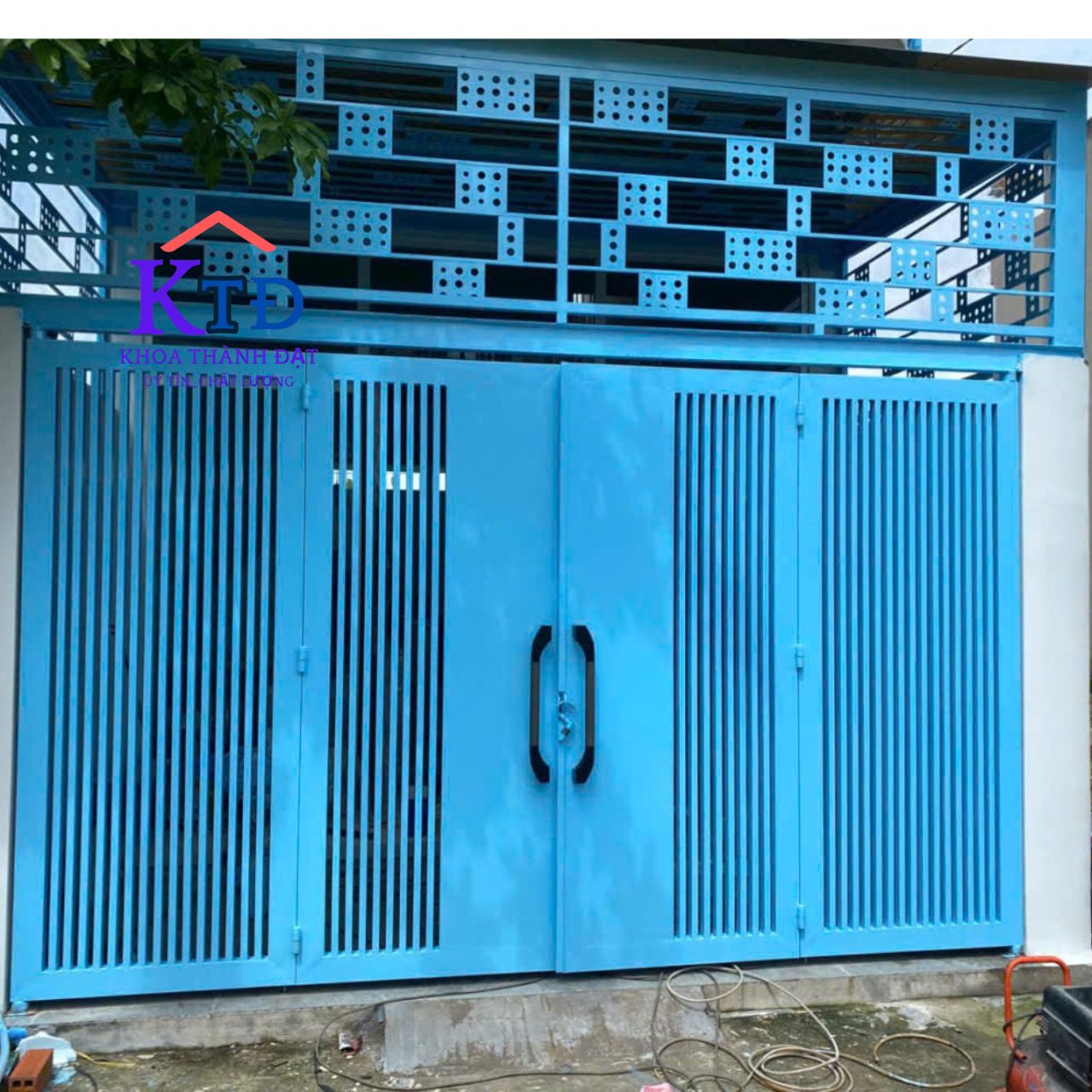Thi công cửa cổng sắt tại Bình phước