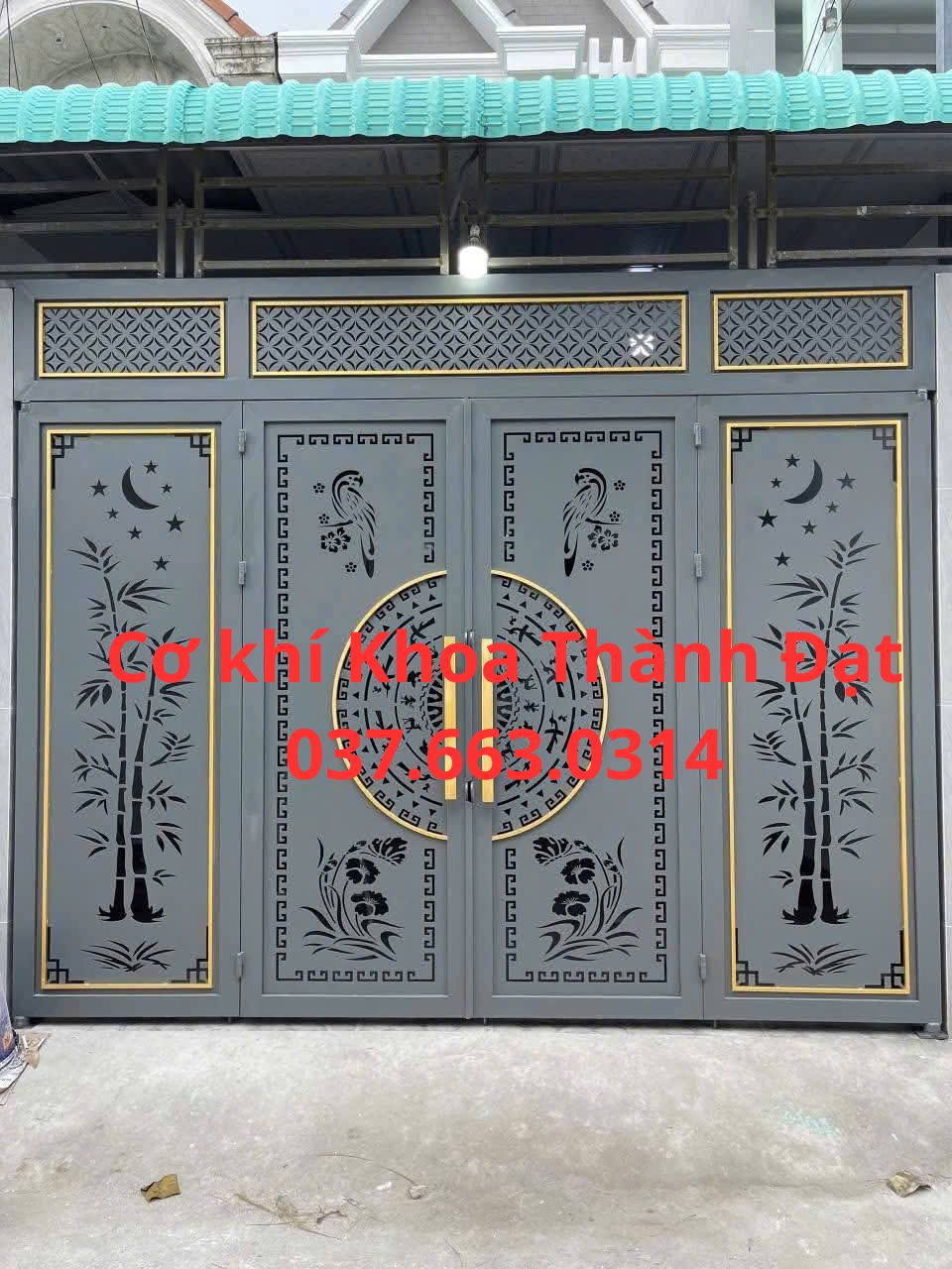 Cửa cổng sắt CNC