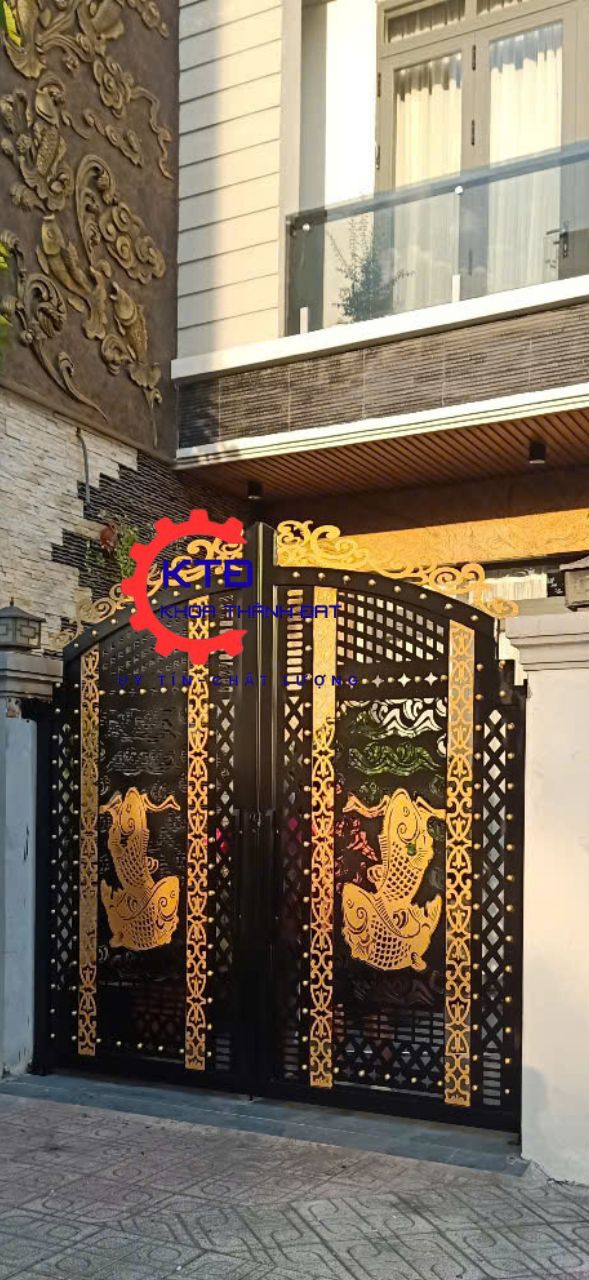 Thi công cửa sắt CNC uy tín