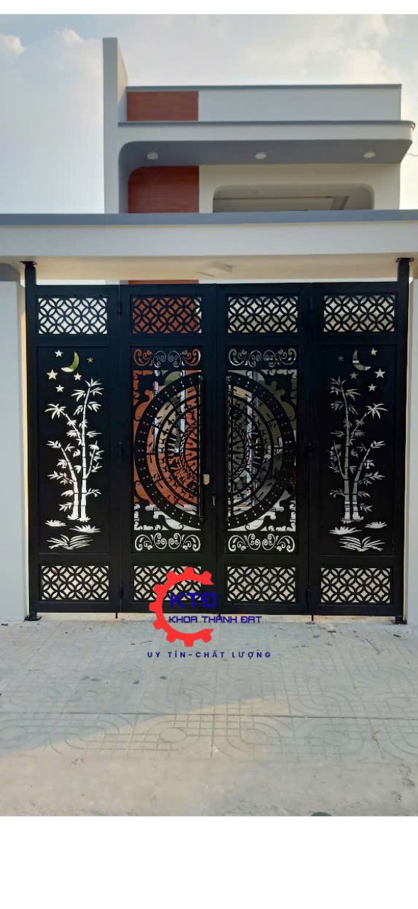 Thợ làm cửa sắt cửa cổng sắt CnC tại quận 12