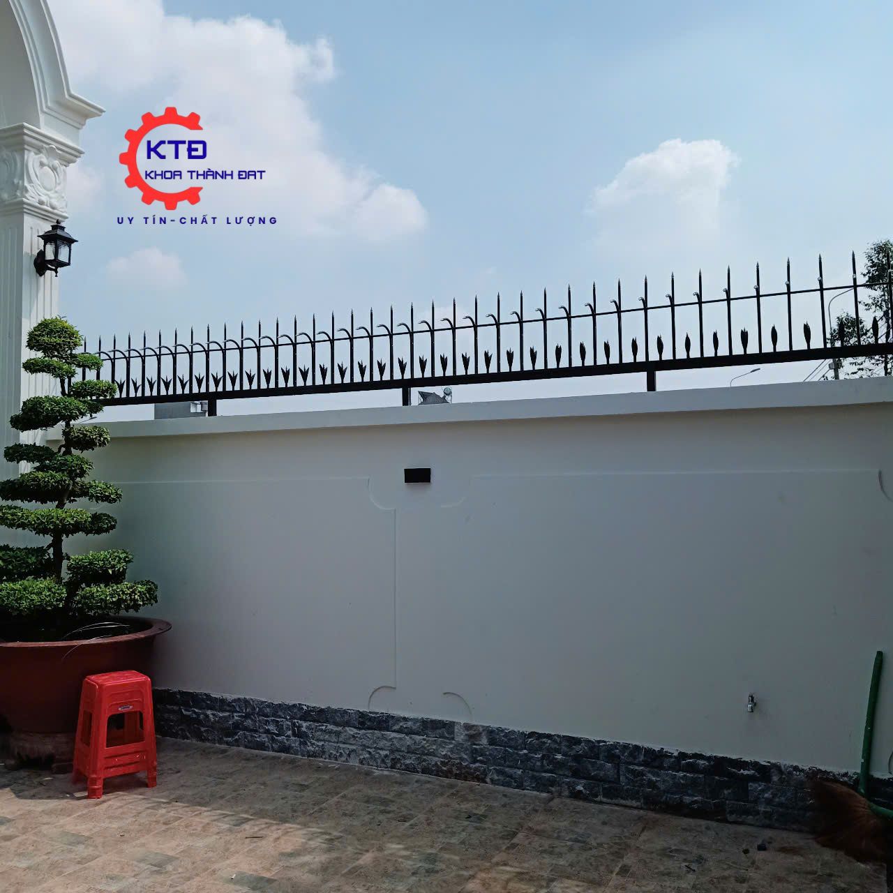 Lắp đặt hàng rào sắt tại Bình Dương