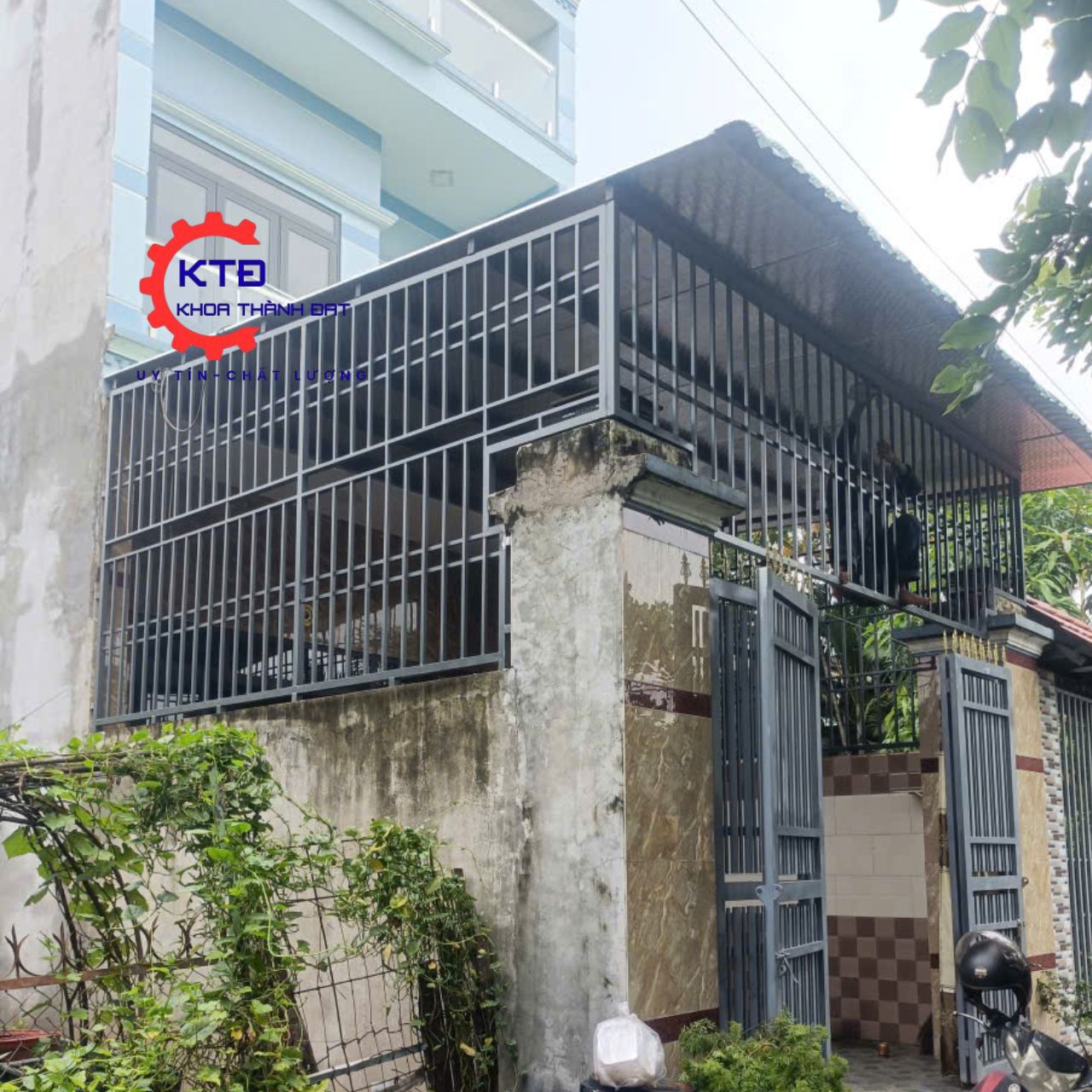 Mẫu khung sắt bảo vệ chống trộm tại Thủ Đức