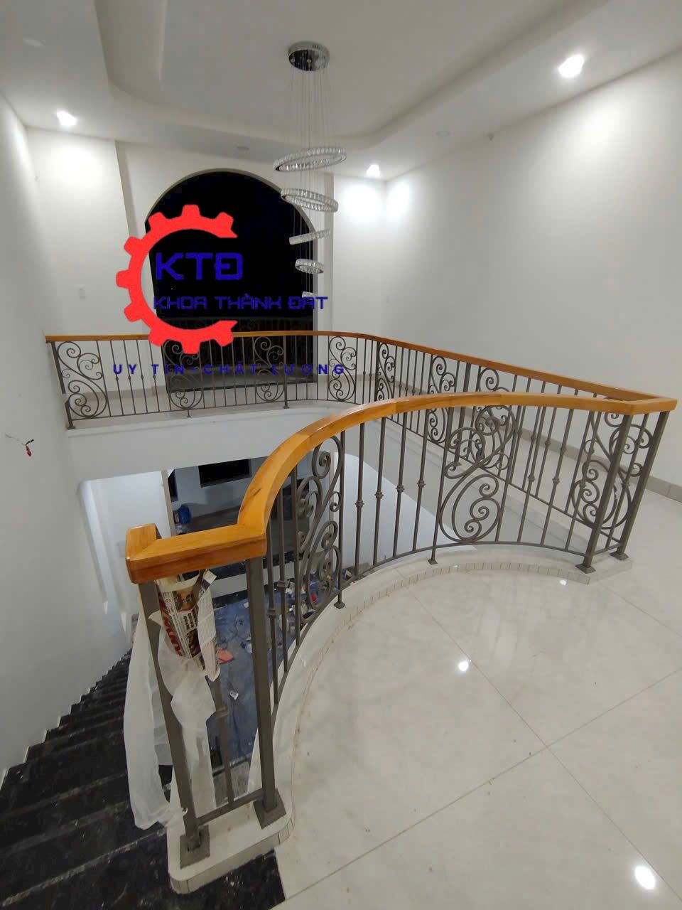 Mẫu lan can sắt mỹ thuật