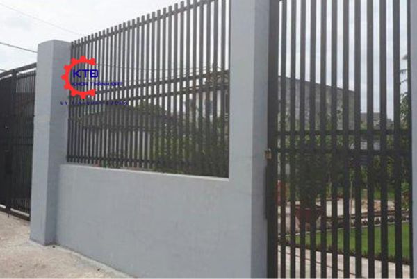 mẫu hàng rào sắt đẹp 2025