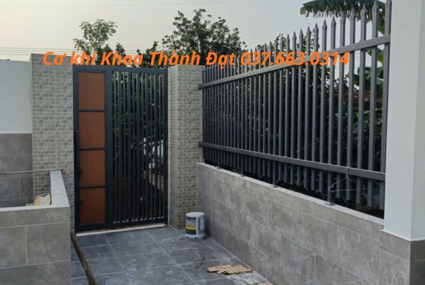 Thi công hàng rào sắt tại Quận 4