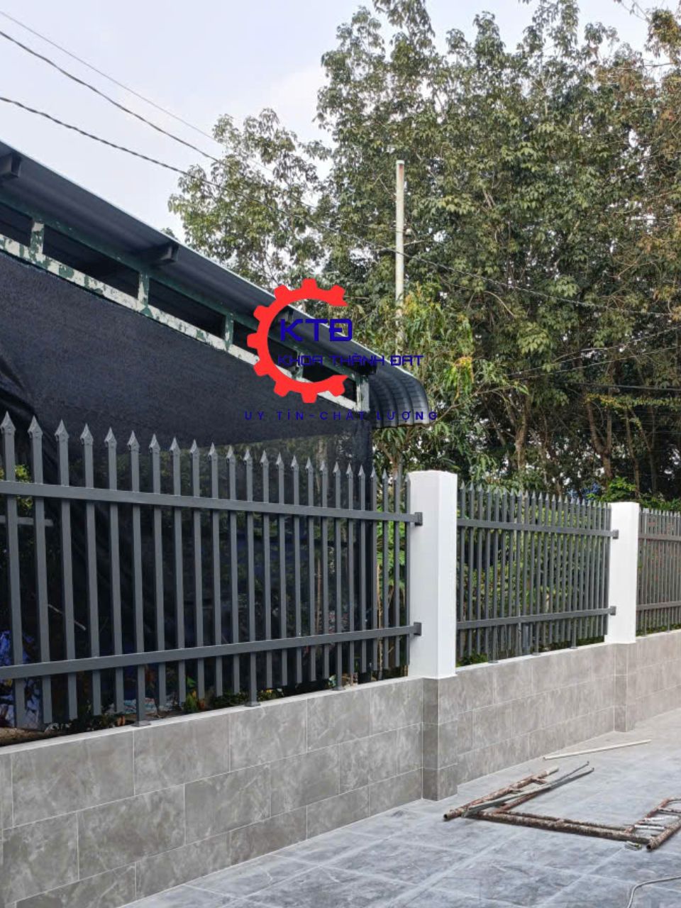 Mẫu hàng rào đẹp tại phường Tân Bình