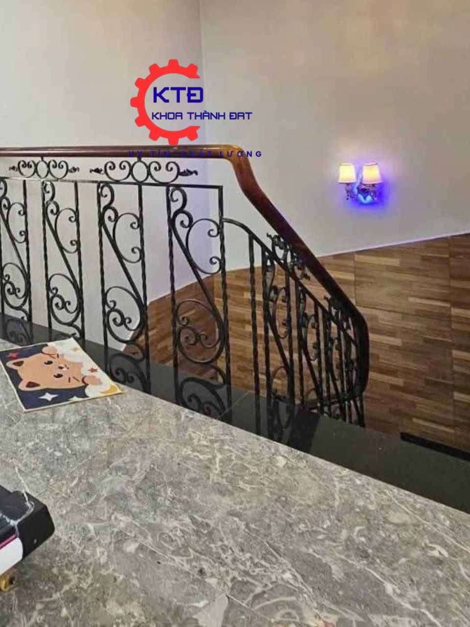 Lan can sắt cầu thang Đồng Nai