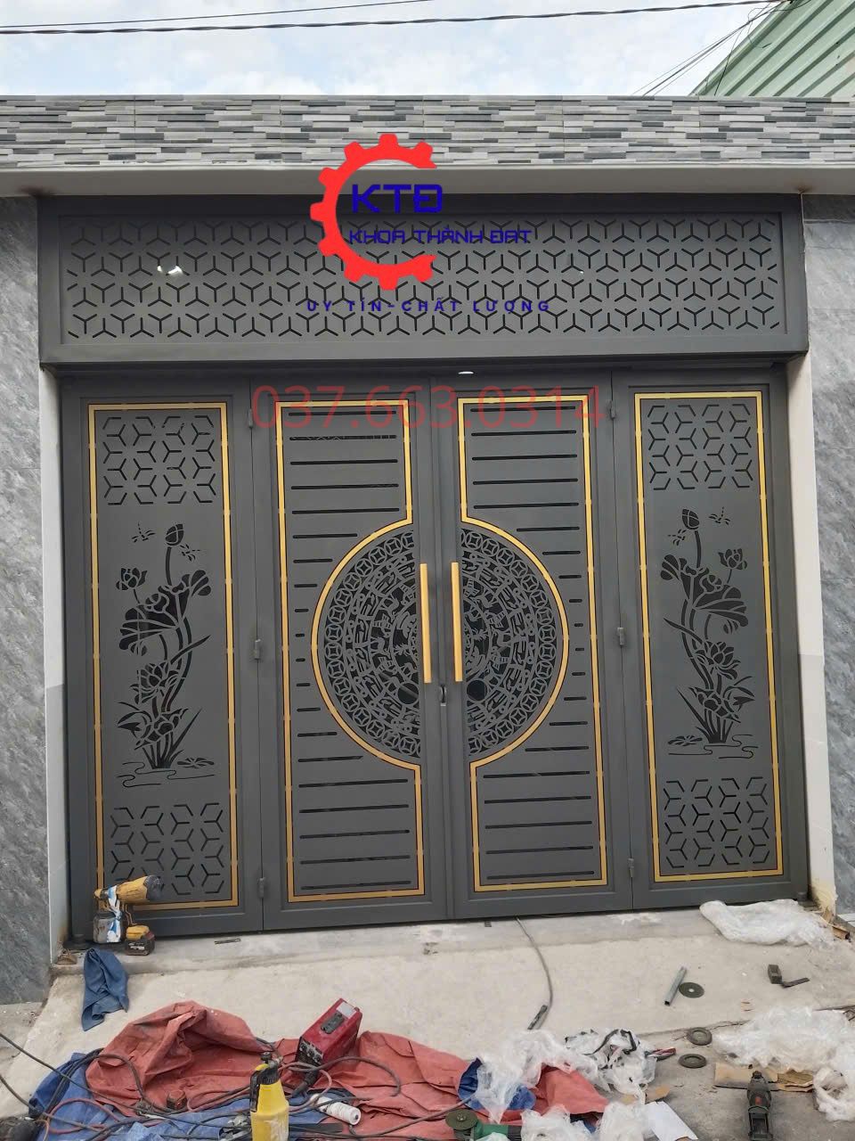 Làm cửa sắt cnc tại Long Thành