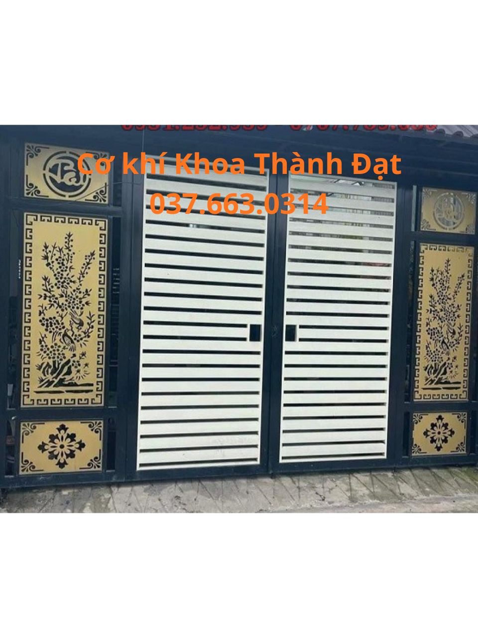 Cửa sắt CNC đẹp