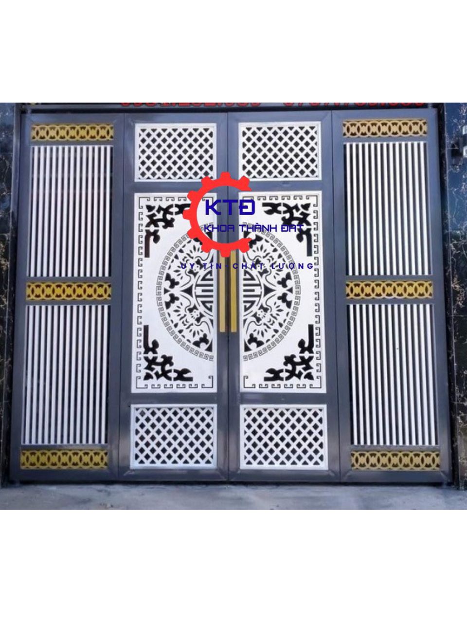 Cửa sắt CNC hiện đại