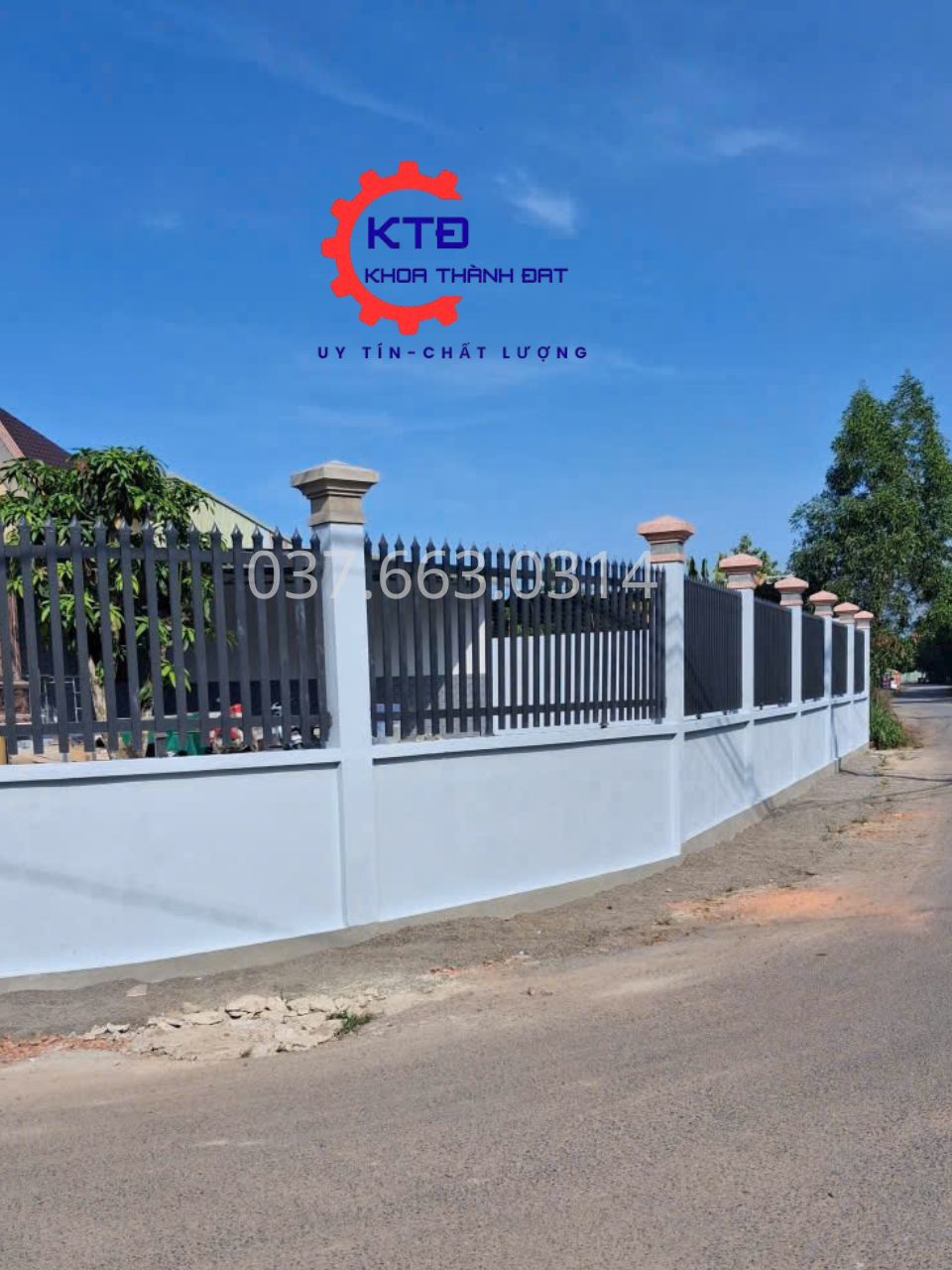 Lắp đặt hàng rào sắt uy tín