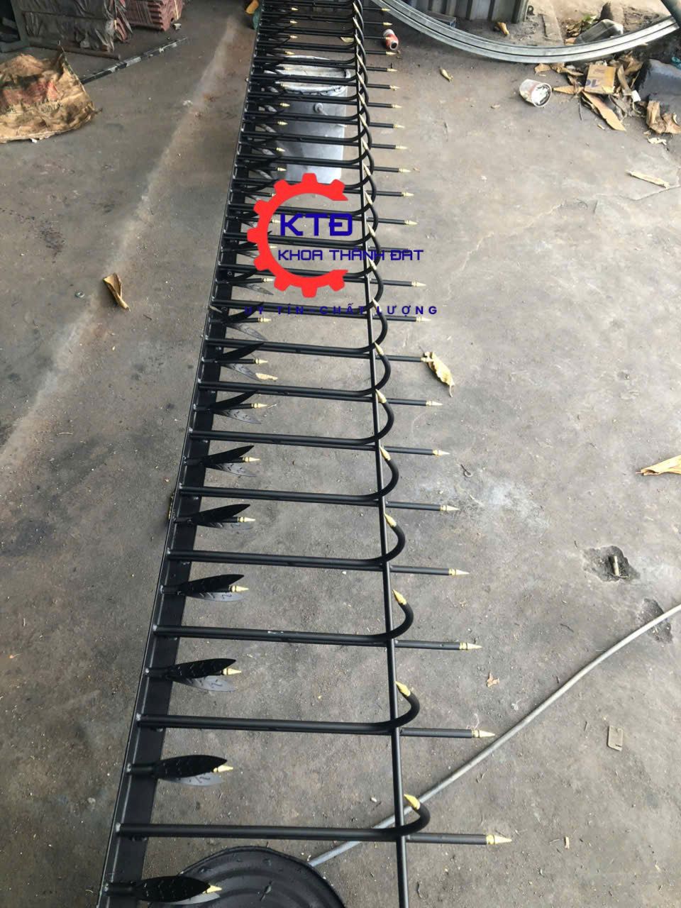 Mẫu hàng rào chống trộm đẹp