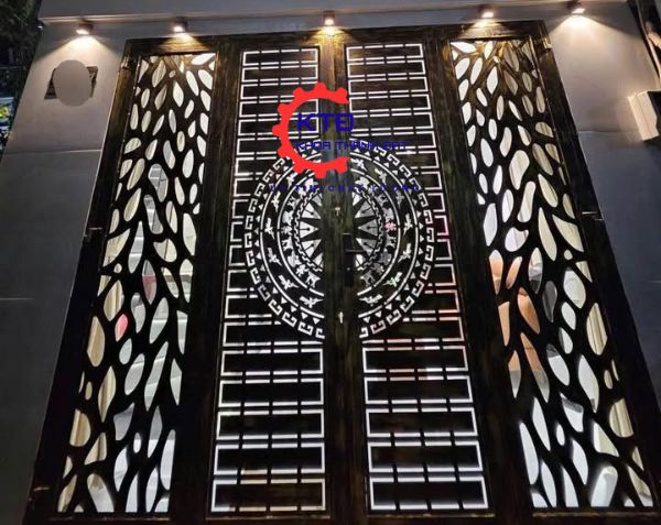 Cửa cổng sắt cnc