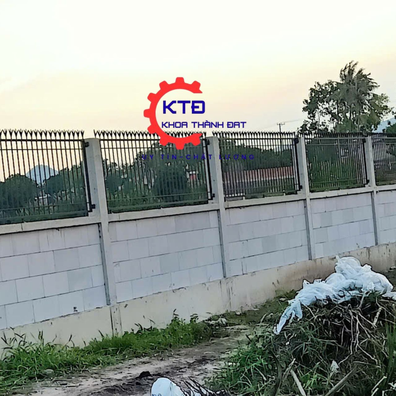 Thi công hàng rào sắt tại Gò Vấp