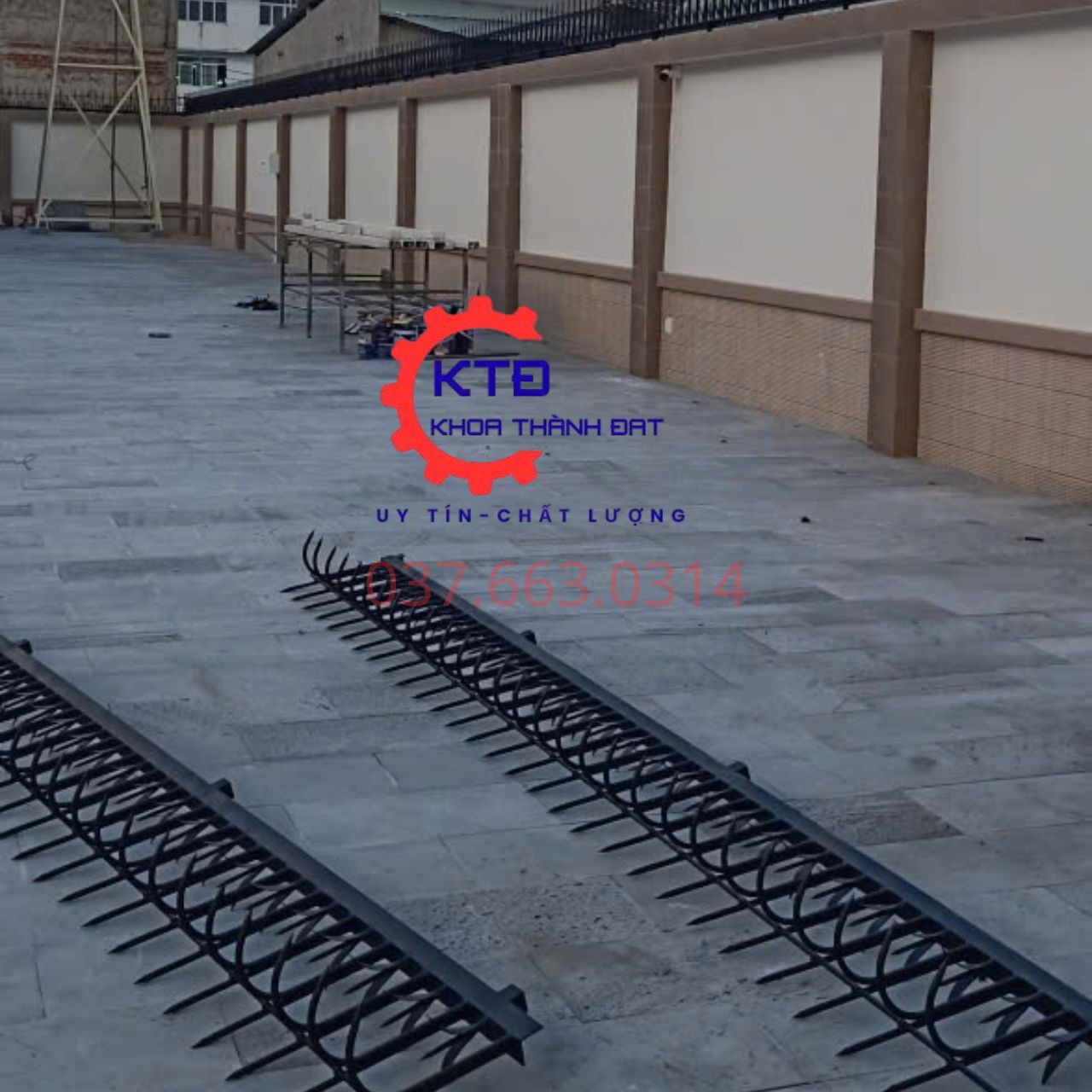 Hàng rào sắt phường 5 Gò Vấp