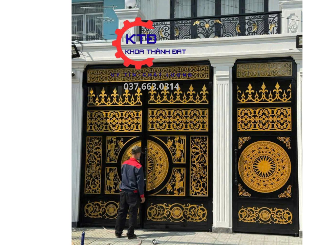 Thợ làm cửa sắt cnc chất lượng tại Phú Lợi- Thủ Dầu Một