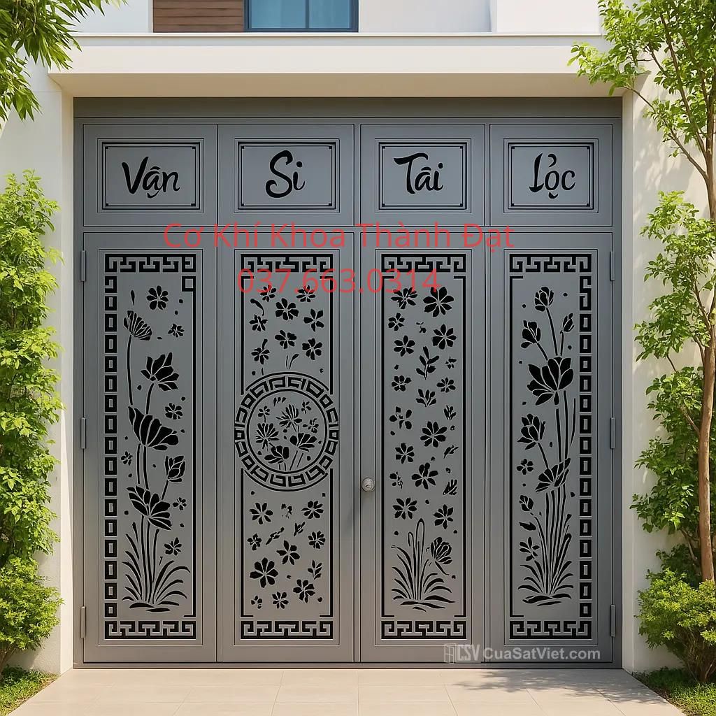 Thợ làm cửa cổng sắt đẹp tại Tân Biên- Đồng Nai