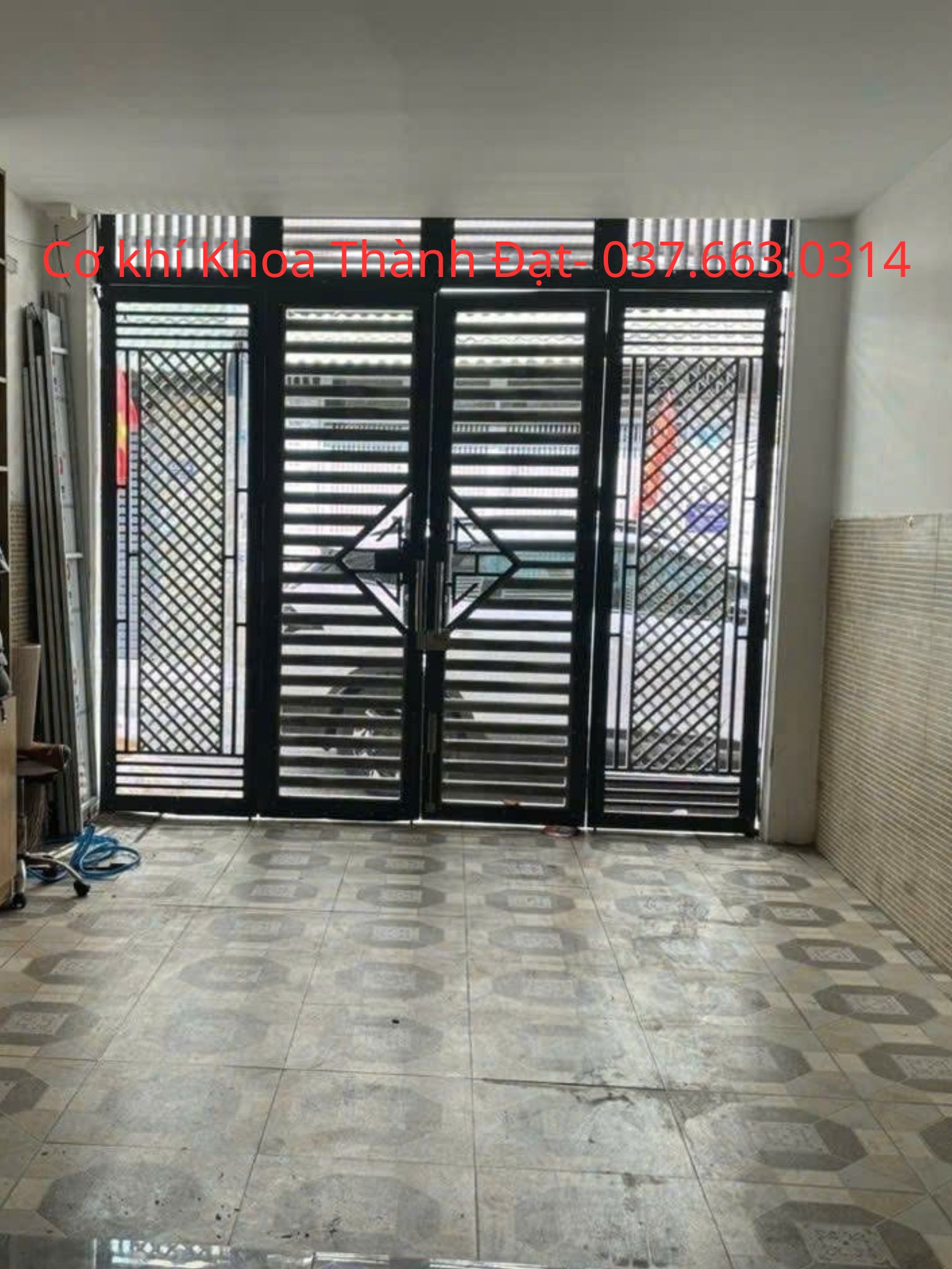 Dịch vụ làm cửa sắt 2 cánh, 4 cánh tại Quận Bình Tân