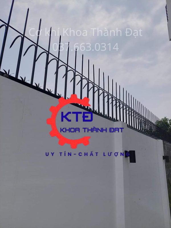 Thi công hàng rào sắt tại Thuận Giao