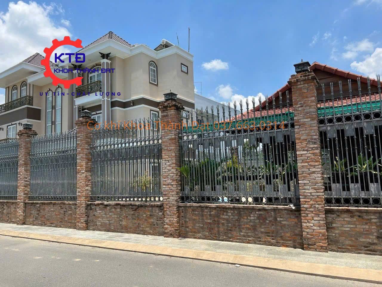 Thợ làm hàng rào sắt tại Lái Thiêu- Chất lượng