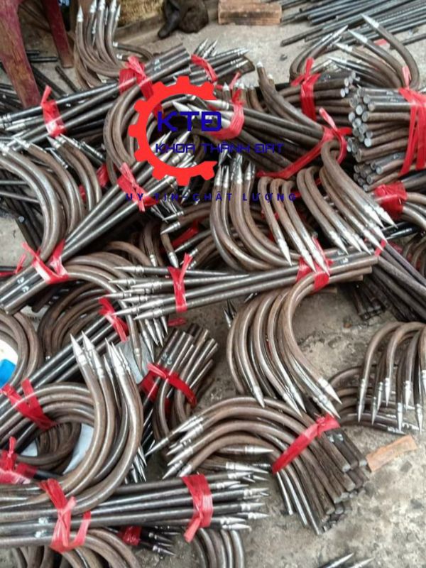 Mẫu hàng rào chông sắt chống trộm