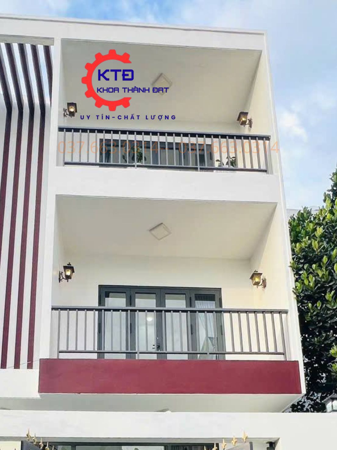 Làm lan can sắt ban công tại Phường Tân Hiệp- Chất lượng cao