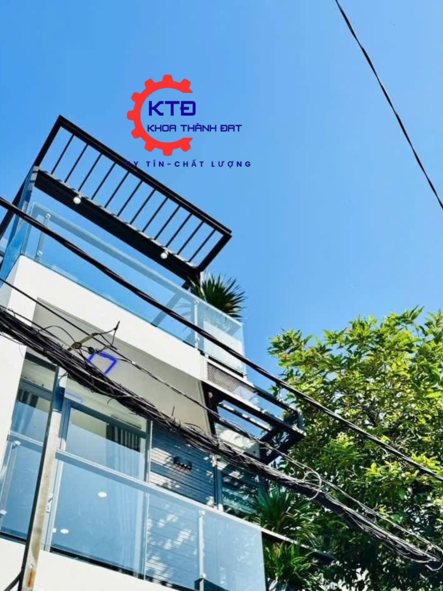 Thi công mái poly nhựa tại Phường Dĩ An- Mái che giá rẻ