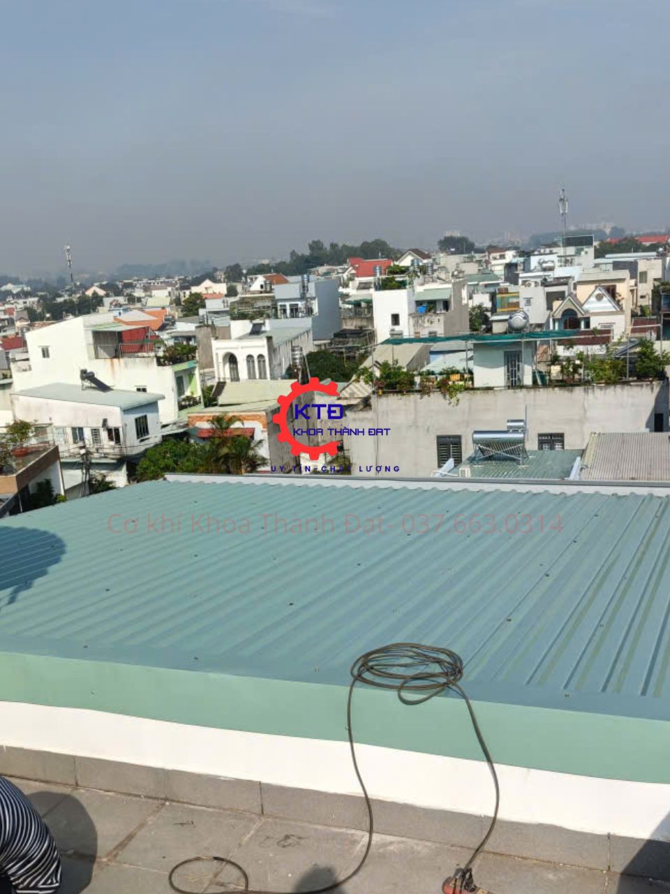 Làm mái tôn tại Tân Uyên