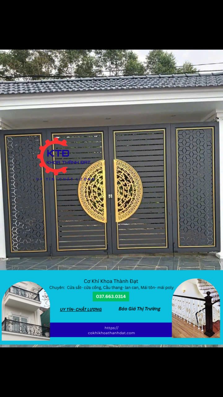 Thợ làm cửa sắt cnc tại huyện Nhà Bè- Mẫu cửa hiện đại