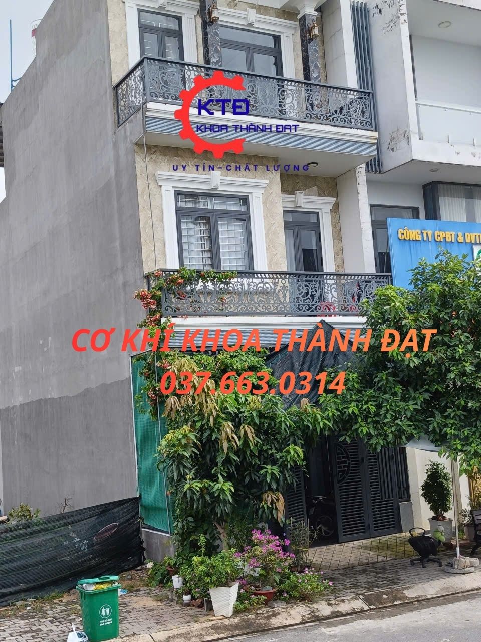 Lan can sắt ban công đẹp