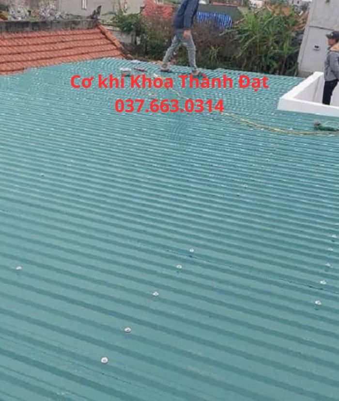 Dịch vụ lợp mái tôn tại Phường Dĩ An Giá rẻ