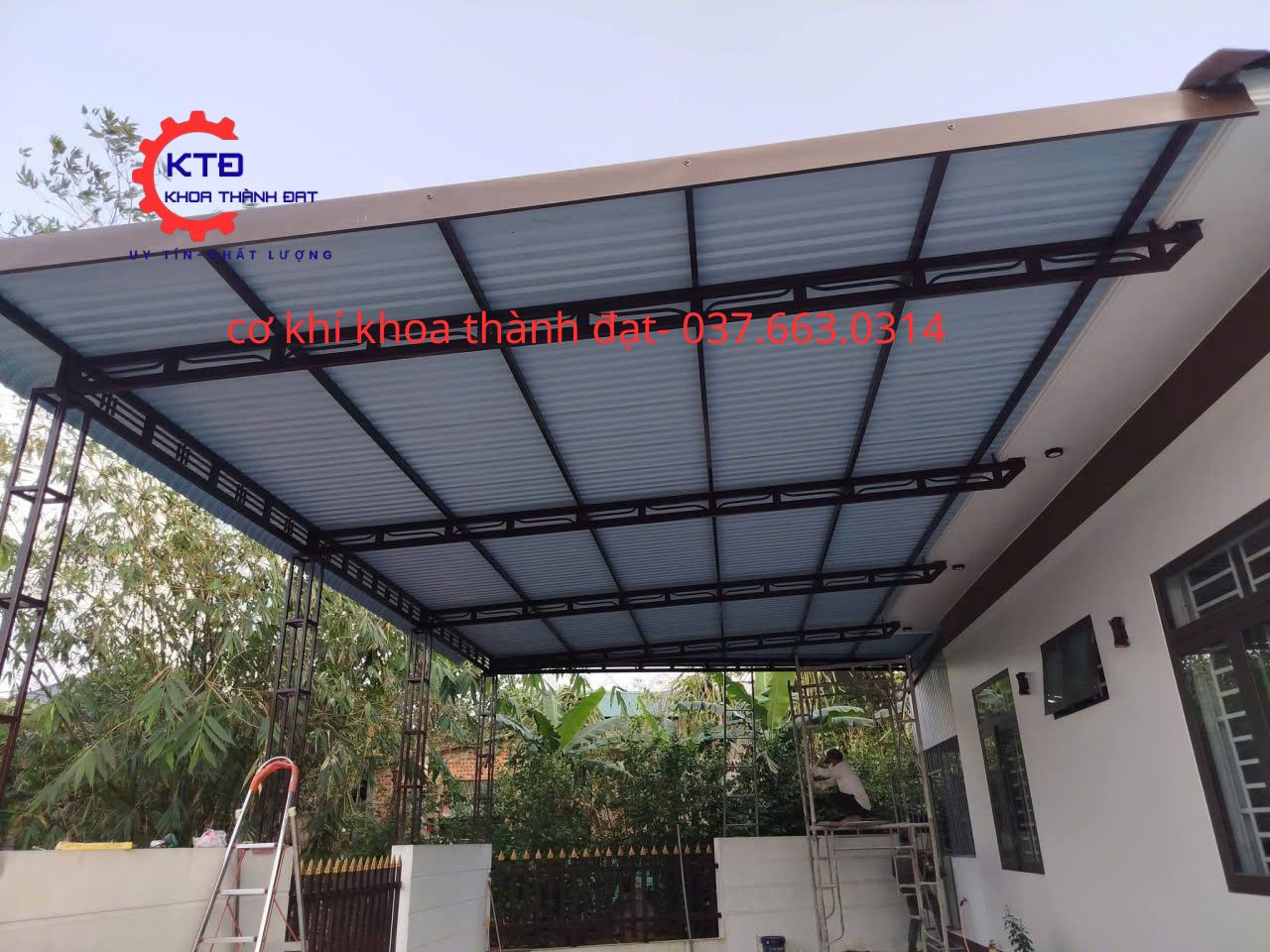 Thợ làm mái tôn giá rẻ tại Tân Hạnh