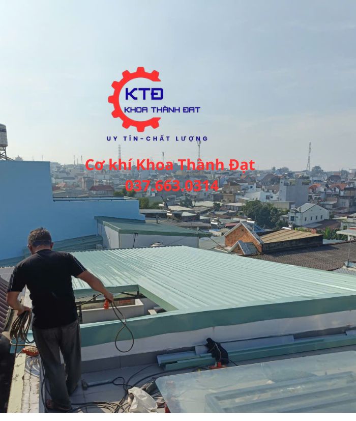 Dịch vụ lợp mái tôn tại Phường Dĩ An Giá rẻ